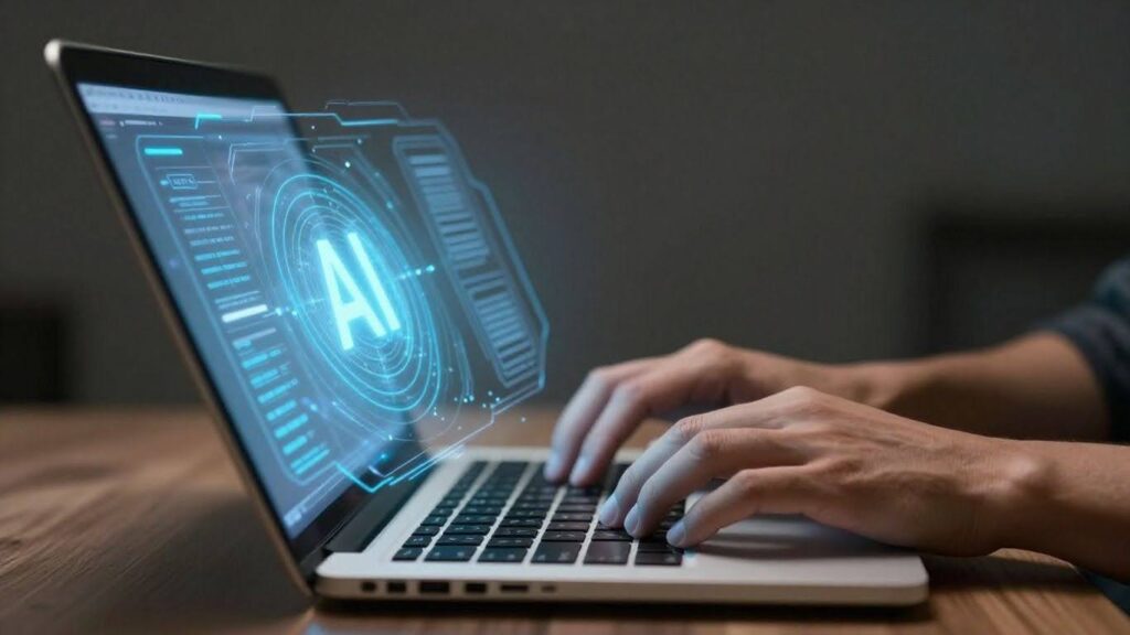 AI email automation blending with human touch 