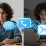 Customer journey across channels with AI automation.
