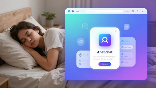AI chat widget converting website visitors into leads overnight.