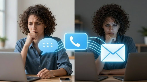 Why Your Business Is Losing Customers Between Channels (And How AI Call, Chat & Email Automation Fixes It)