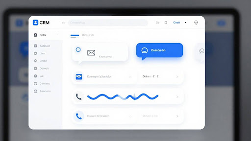 Unified AI communication and CRM dashboard AI customer communication